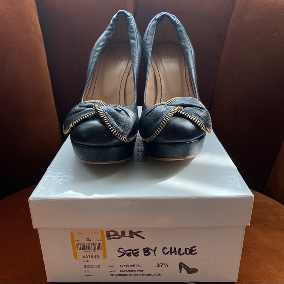 VAMP! 😈 See by Chloe Platform Sz 7.5 - Picture 5 of 8